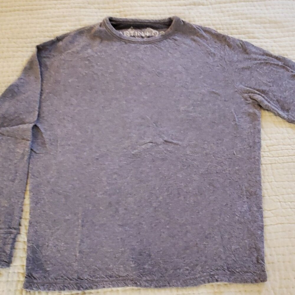 Martin + Osa Long Sleeve Sweatshirt in Grey